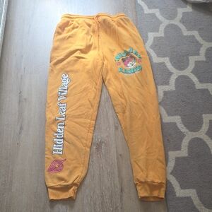 Hidden Leaf Village Orange Joggers